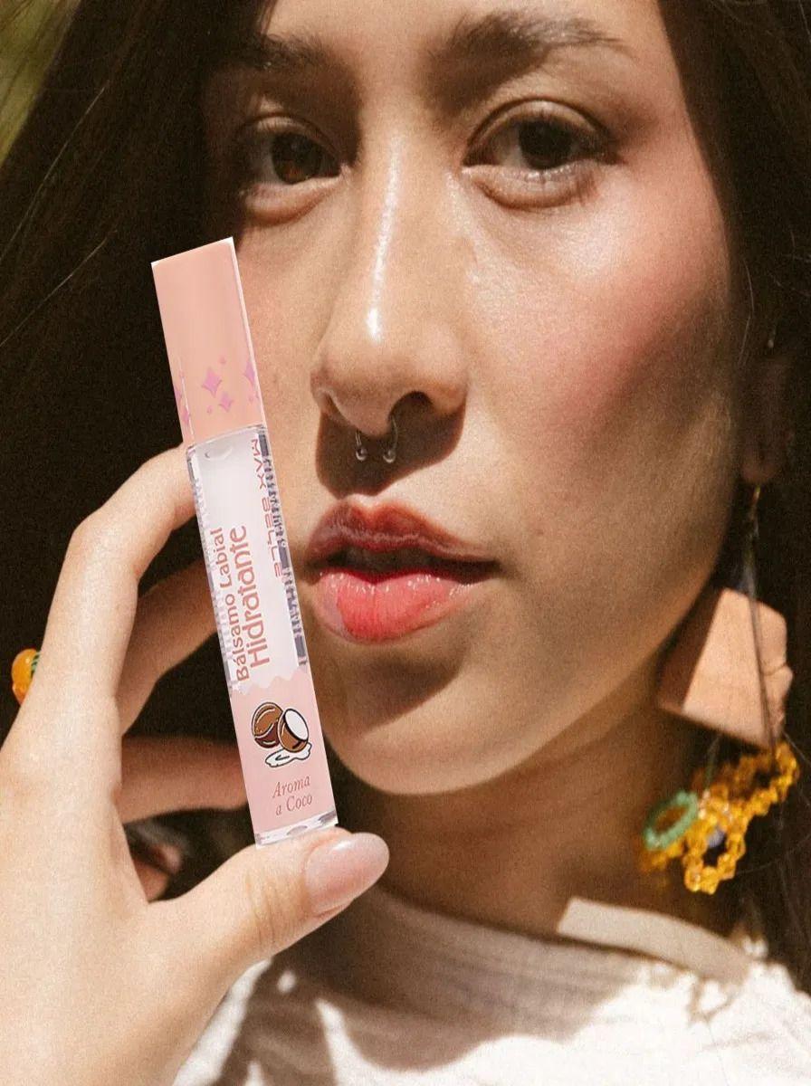 Pack 3 Balsamos Labiales Hidratante Gloss Maquillaje Lau-9