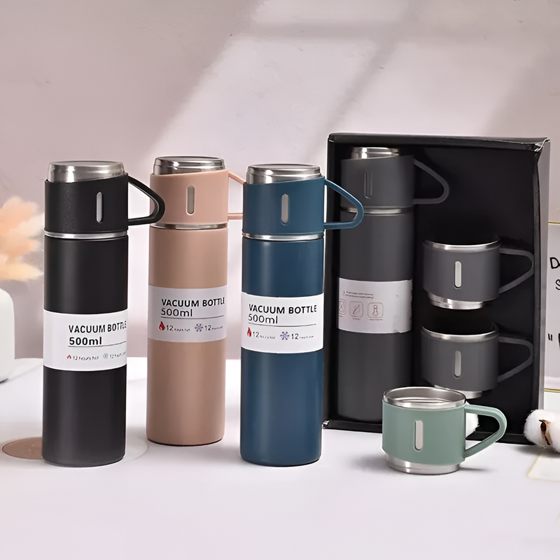 Termo Cafe Taza Bebidas Calientes Y Frias Calidad Rondon-8