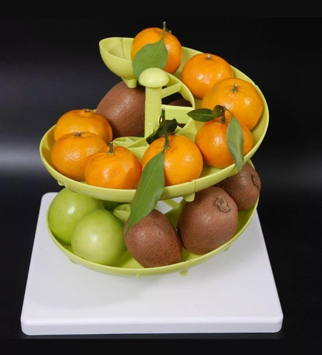 Porta Huevos Frutas Espiral Ahorrador Espacio Cocina Rondon-4