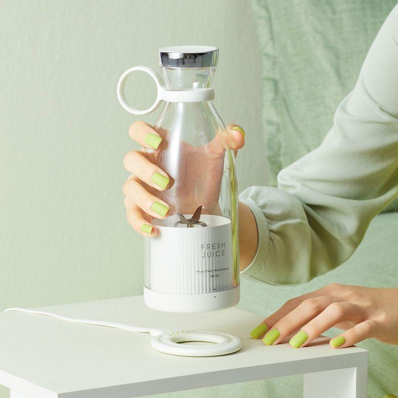Licuadora Portátil Usb Mezclador Procesador Cocina Rondon-4