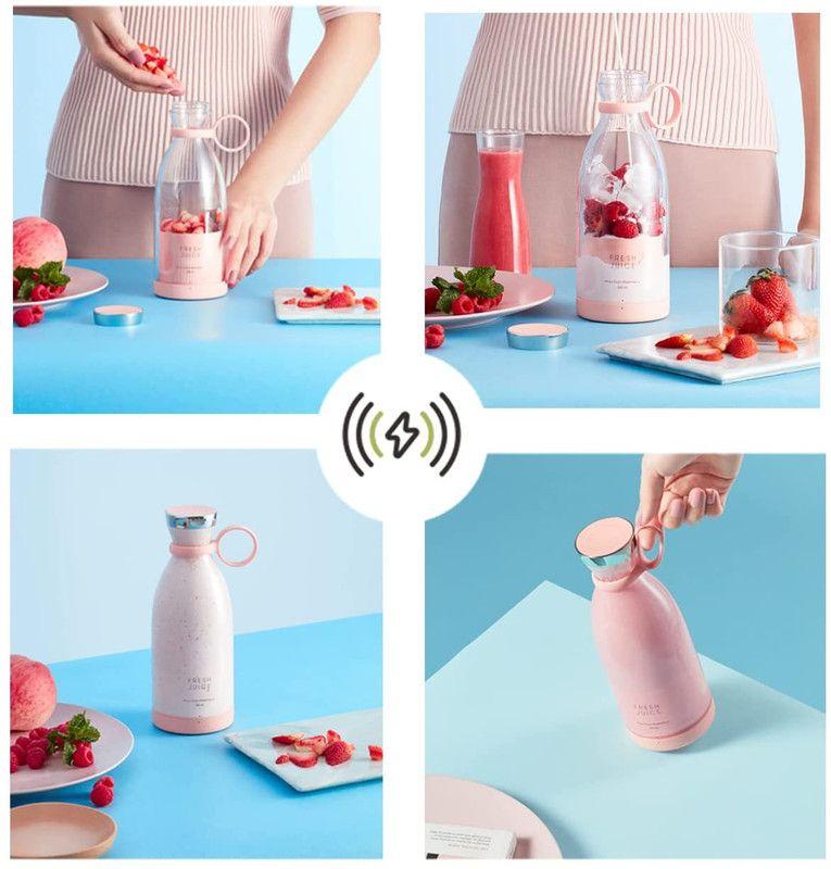 Licuadora Portátil Usb Mezclador Procesador Cocina Rondon-5