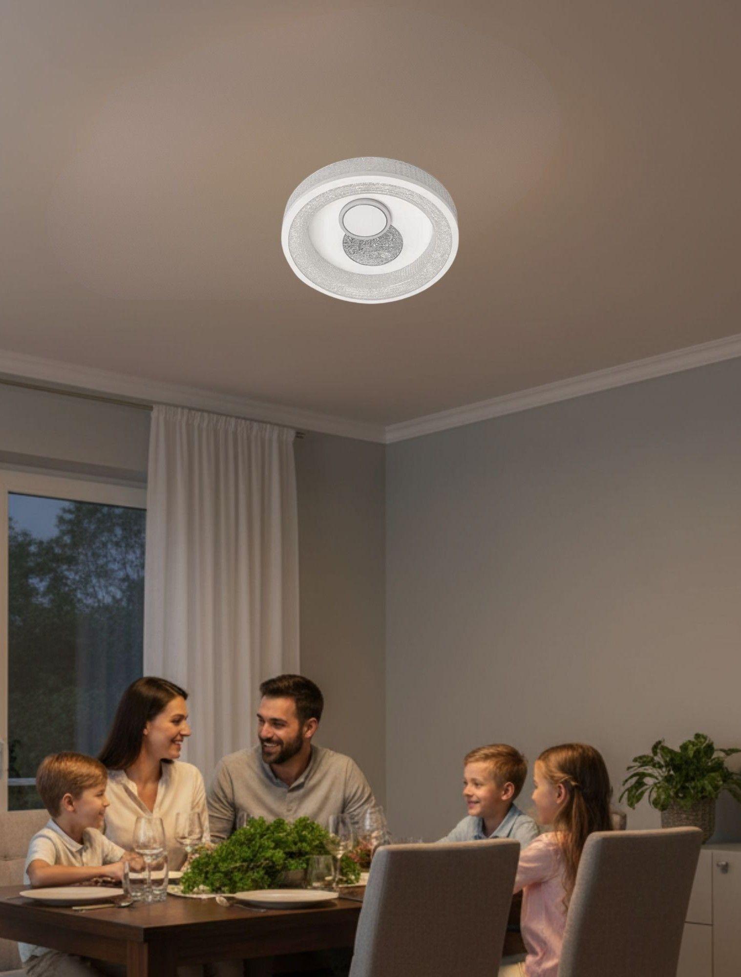 Lámpara Techo LED Abstracción Moderna Contraste Luminoso Jhn-2