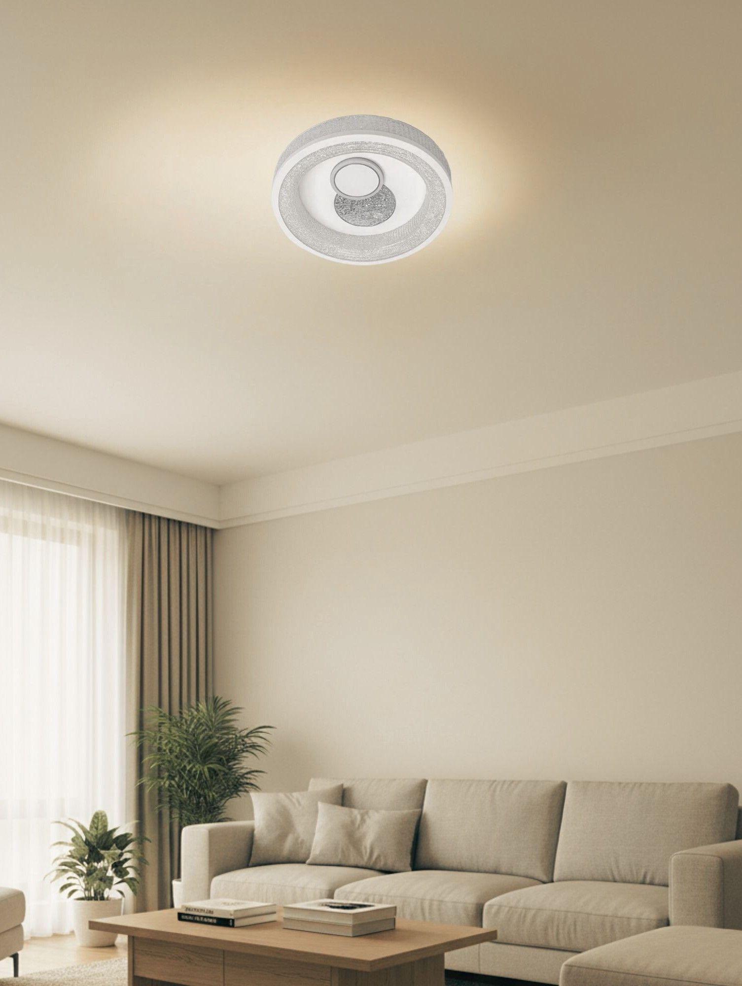 Lámpara Techo LED Abstracción Moderna Contraste Luminoso Jhn-5