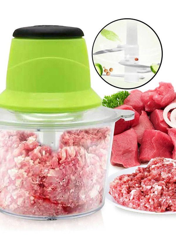 Picadora Alimentos Cuchillas Acero Cocina Botón Rondon-8