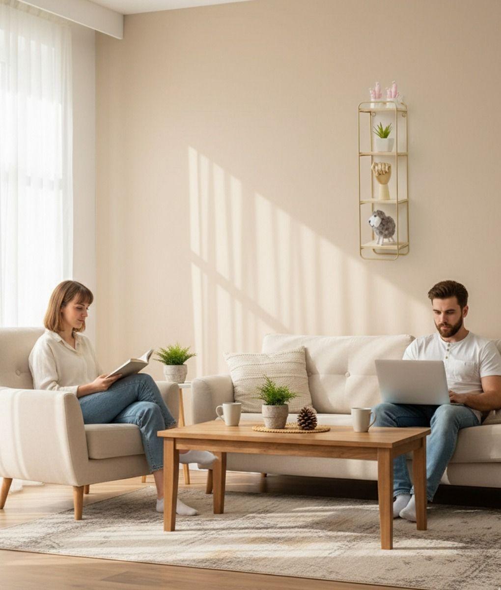 Estantería Pared Rectangular 3 Niveles Vertical Moderno Jhn-4