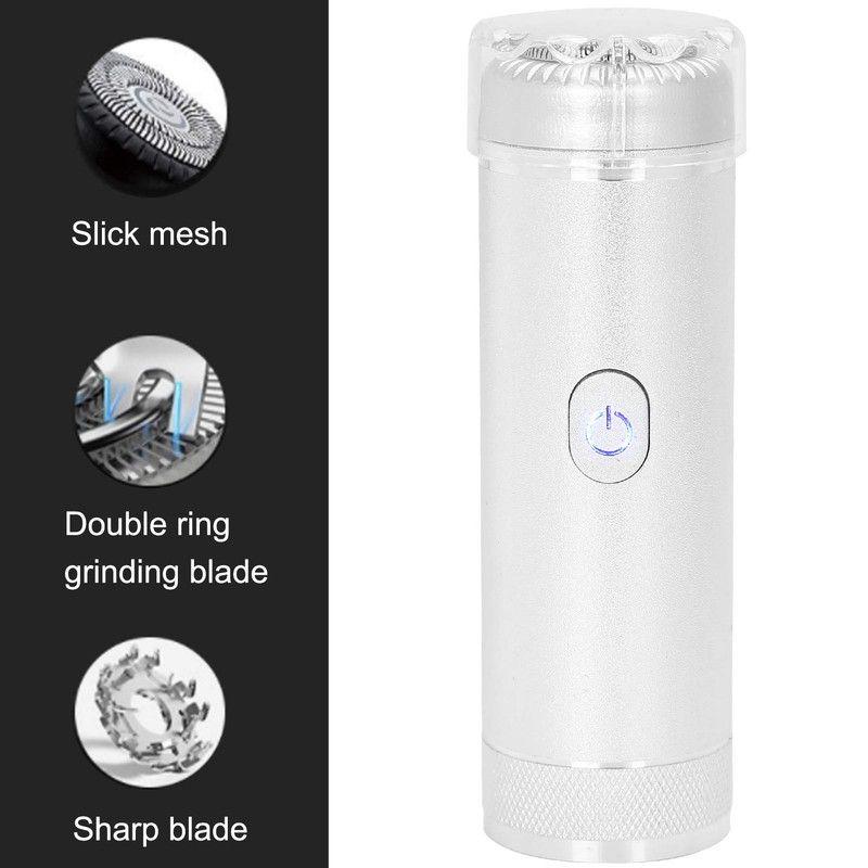 Afeitadora Hombre Portatil Lavable Recargable Barba Jer-6