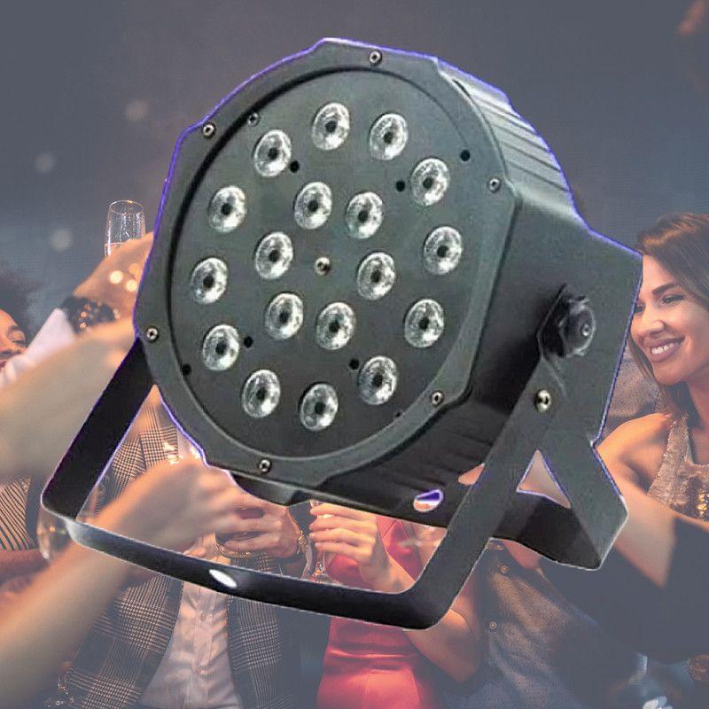 Luz Par LED RGB DMX Escenario Discoteca DJ Party Rondon-6