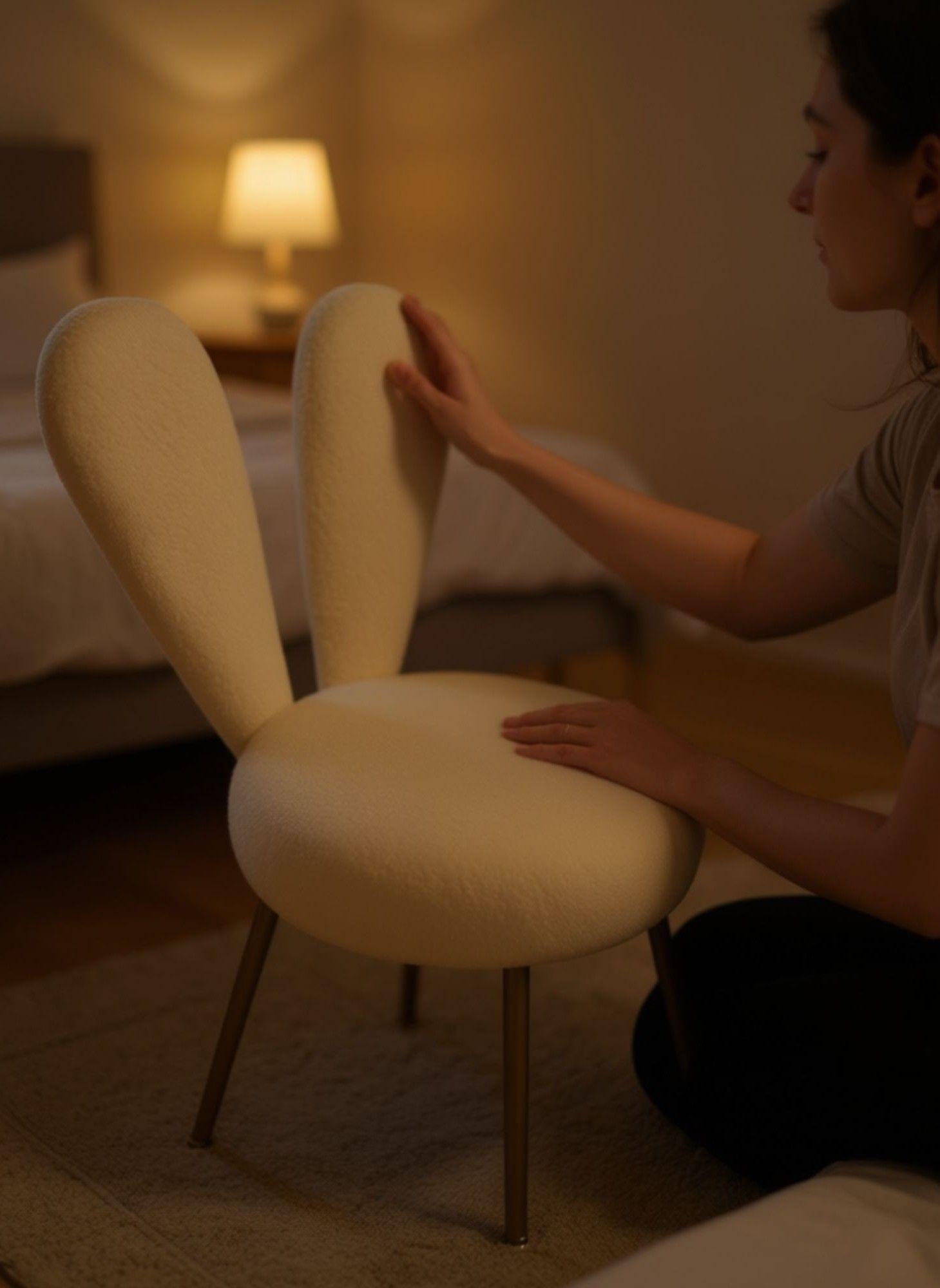 Silla Oreja Conejo Funcional Diseño Lúdico Estética Jhn-2