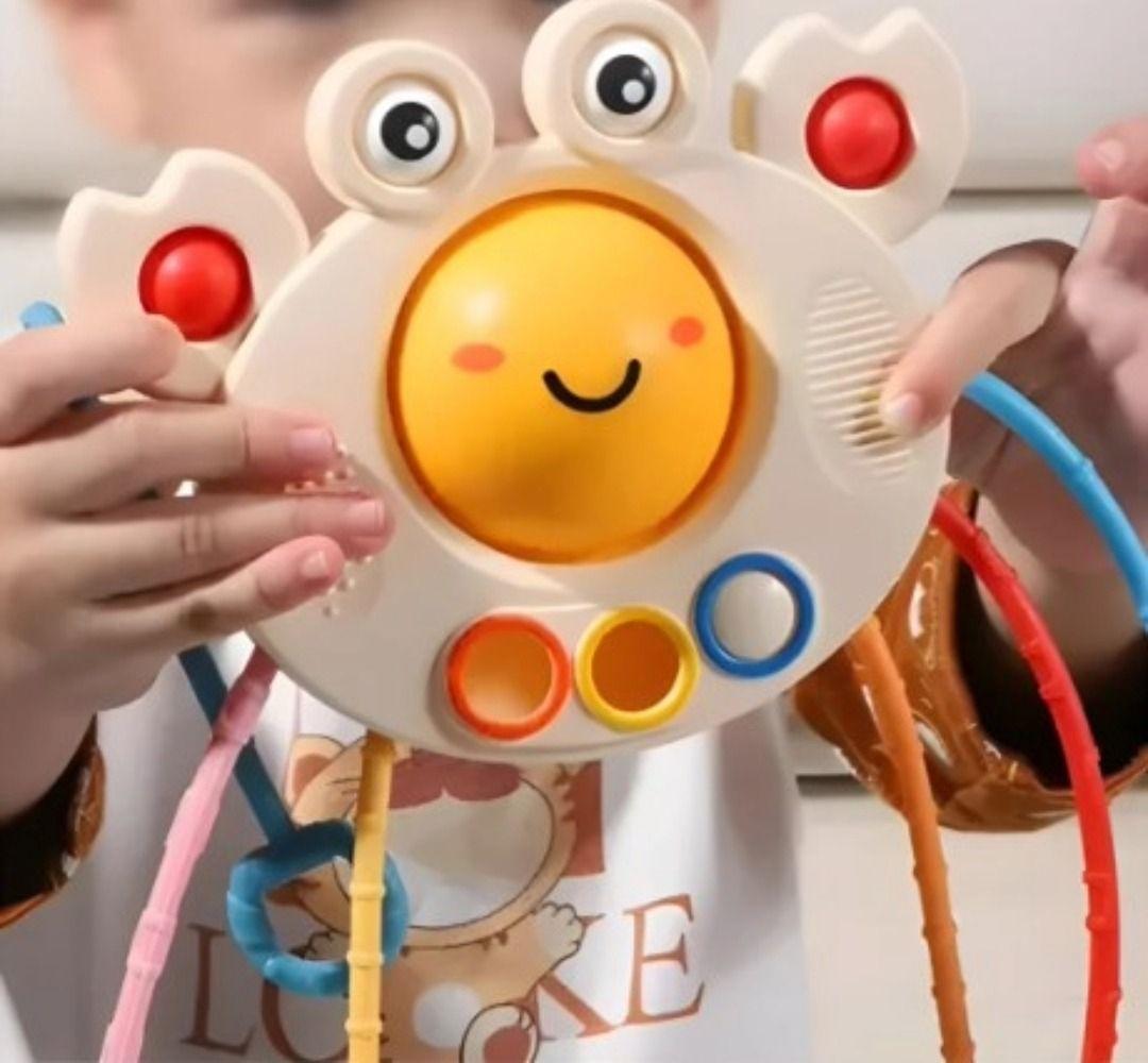 Sonajero Juguete Sensorial Denticion Estimulacion Bebe Lau-3