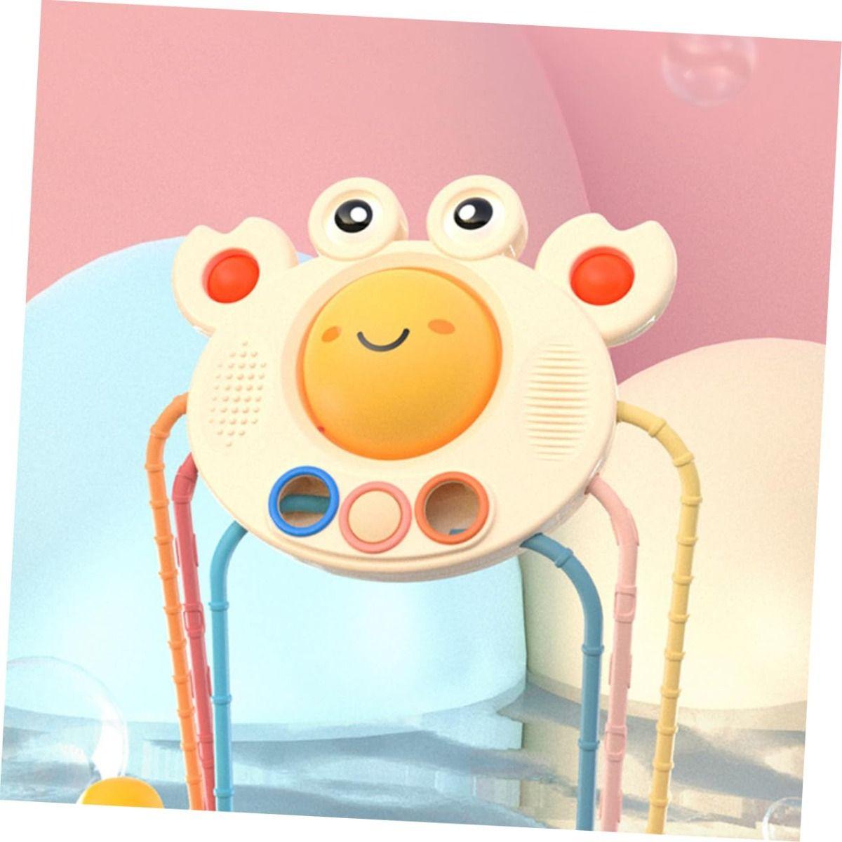 Sonajero Juguete Sensorial Denticion Estimulacion Bebe Lau-7