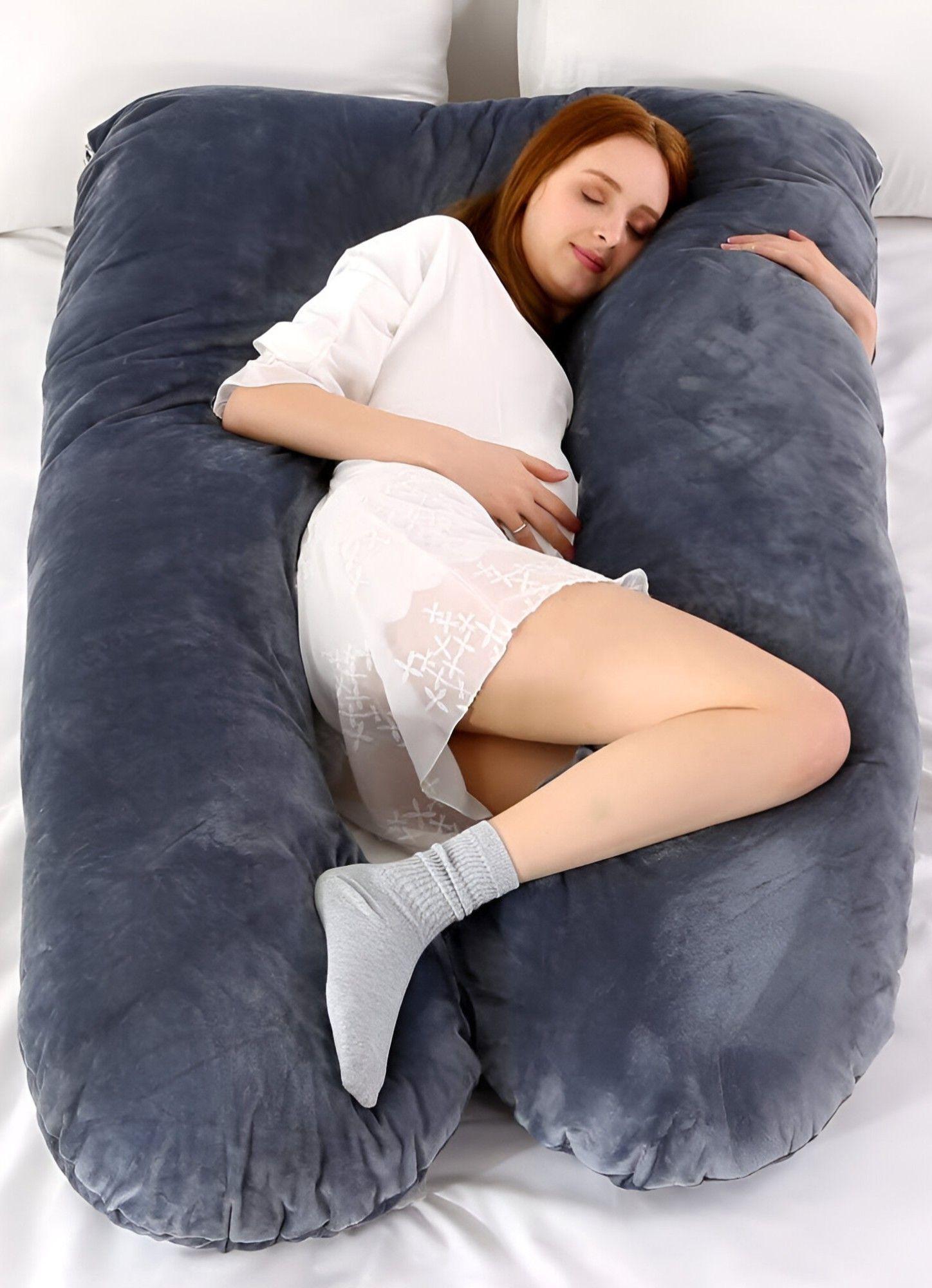 Cojín Almohada Maternal U Funda Extra Suave Multiusos Jhn-2