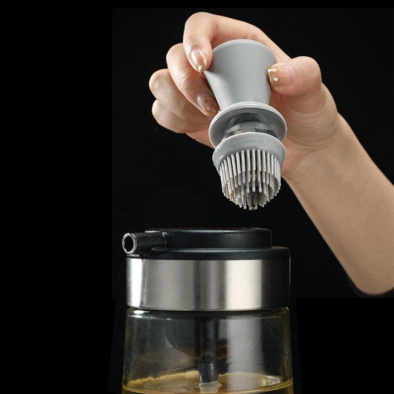 Botella Aceitera Cepillo Aceite Cocina Dispensador Rondon-9