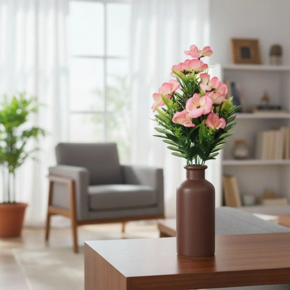 Ramo Flores Artificial Elegancia Floral Hogar Adorno Jhn-7