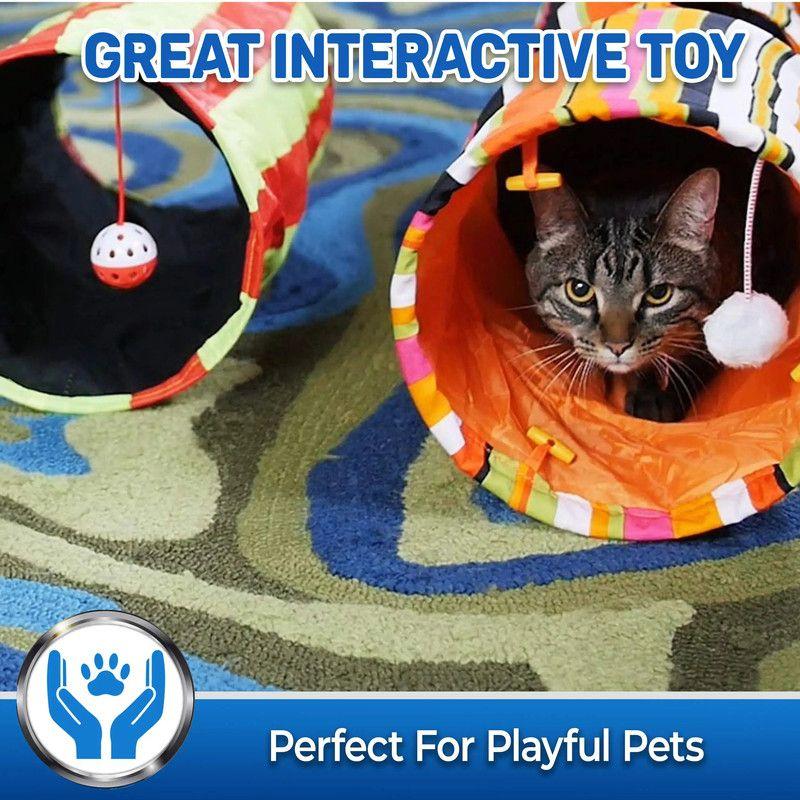 Juguete Mascota Túnel Plegable Universal Juegos Rondon
-7