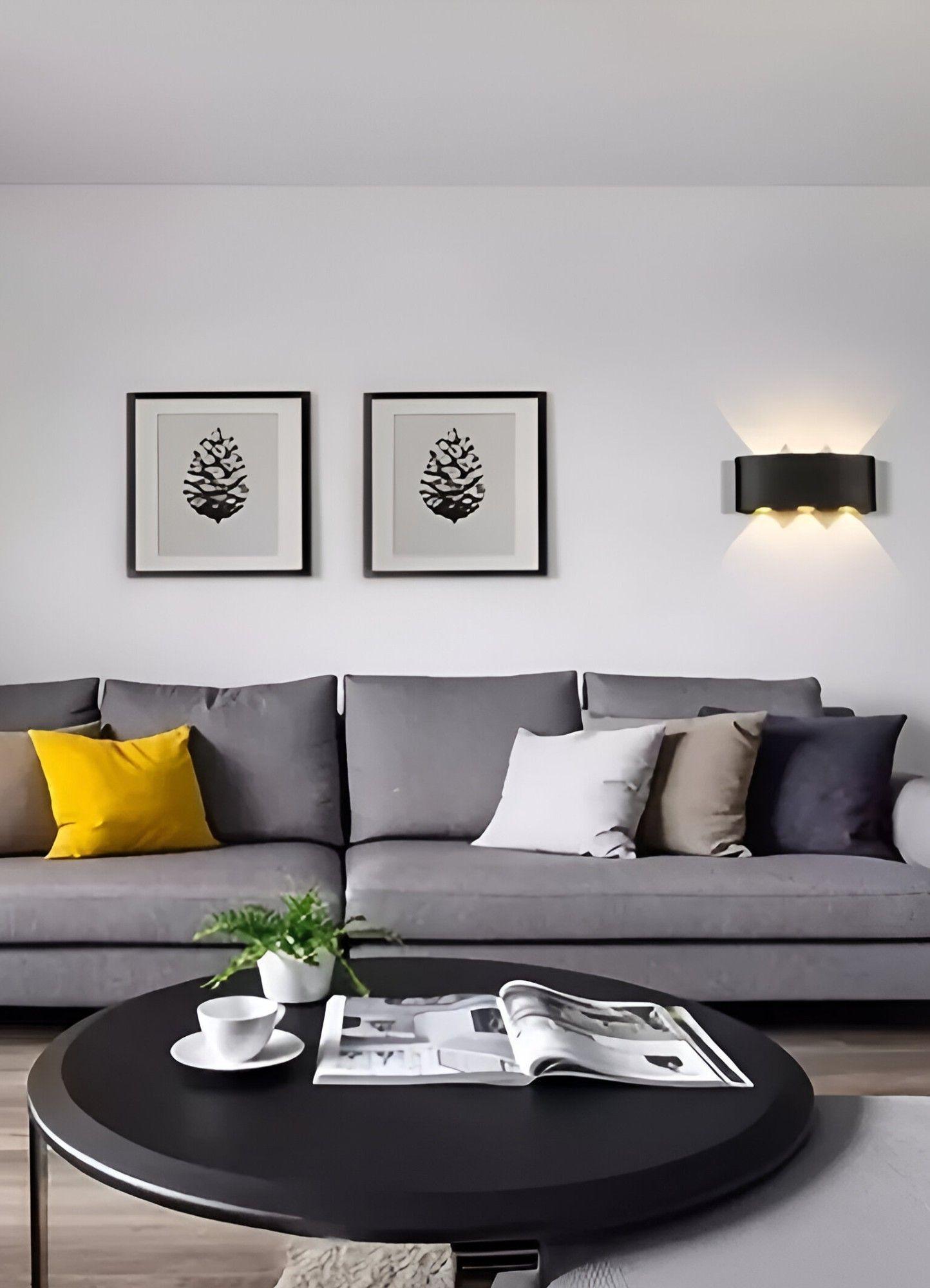 Aplique Pared LED 6w Luz Cálida Decoración Hogar Jhn-4