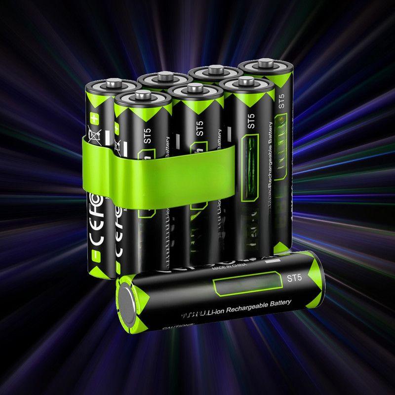 Set 2 = 4 Pilas AAA Recargable 2800mAh Lau -6