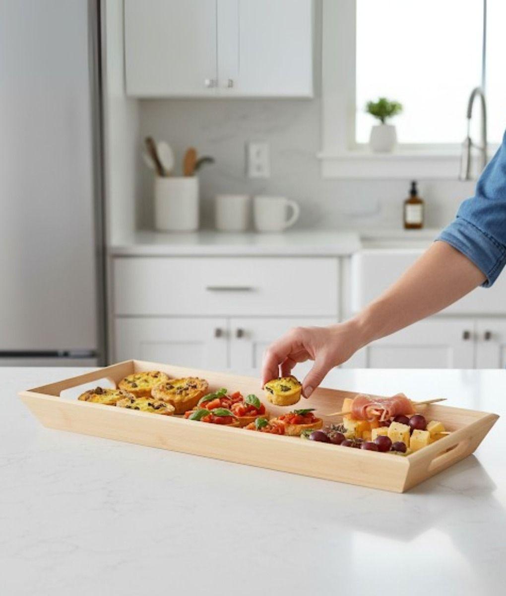 Bandeja Decorativa Multifuncional Almacenamiento Hogar R Jhn-2