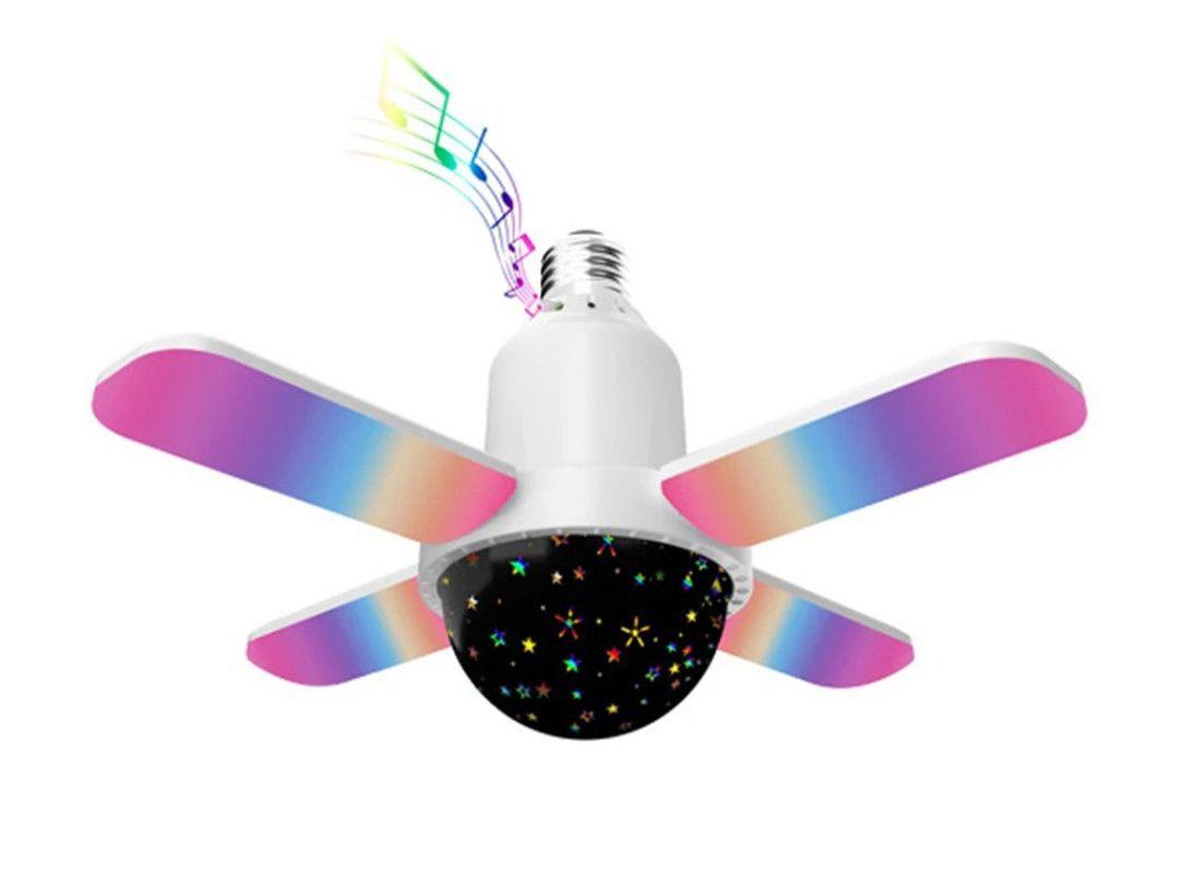 Lámpara Techo LED Musica Inalámbrica Luz Nocturna RGB Lau-2