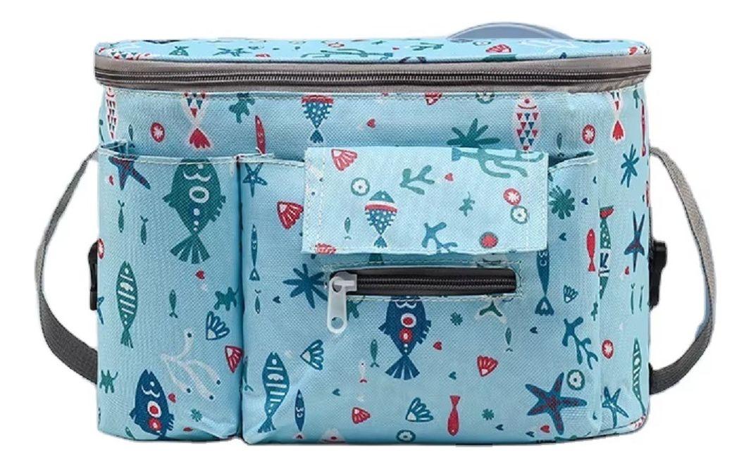 Mochila Pañalera Bolso Maternal Impermeable Mama Bebe Lau-0