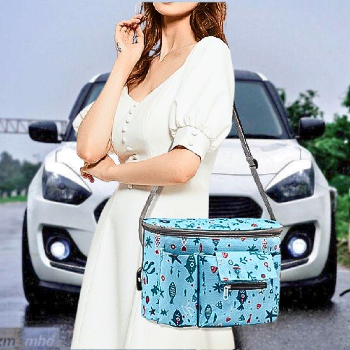 Mochila Pañalera Bolso Maternal Impermeable Mama Bebe Lau-7