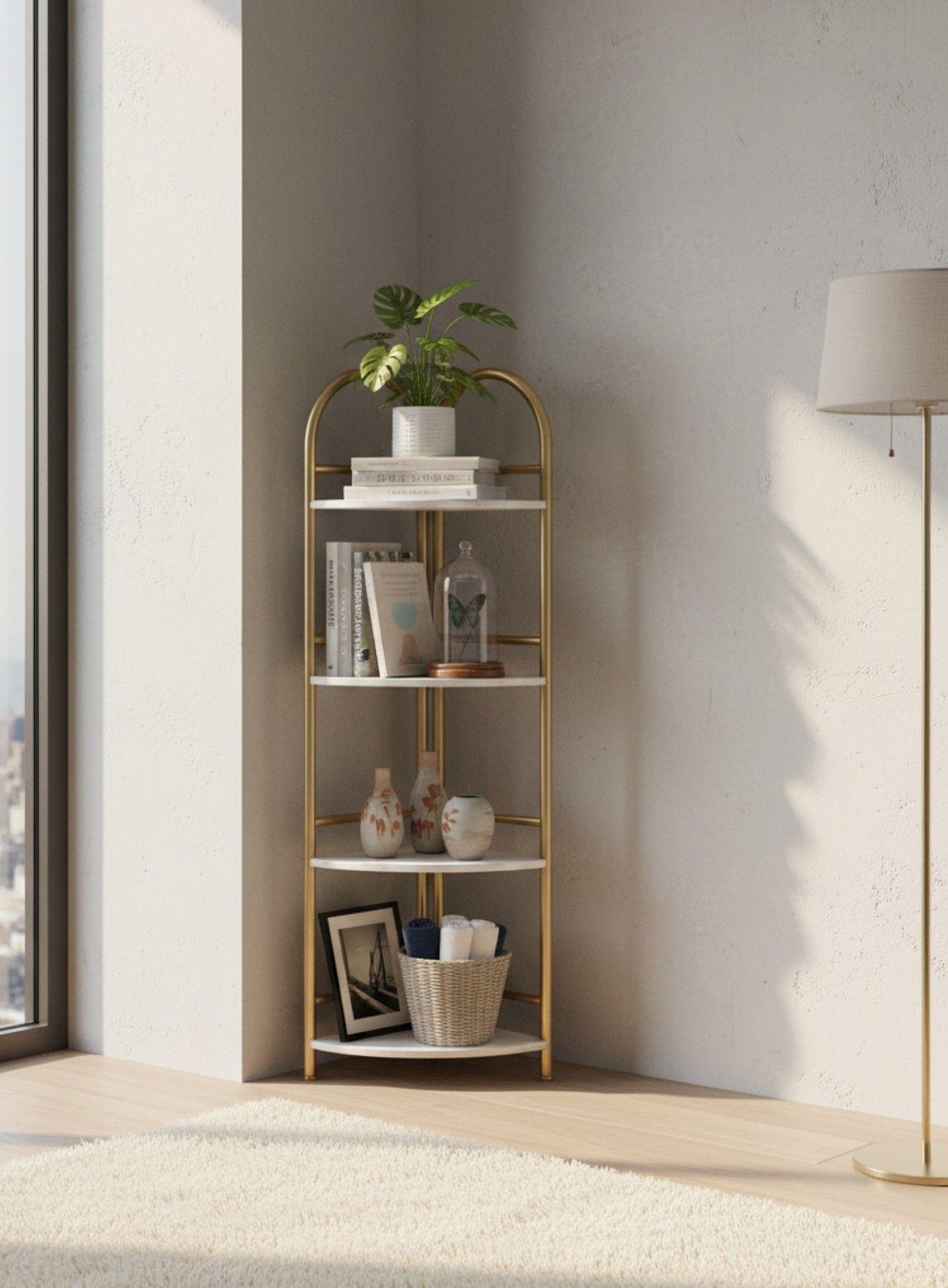 Estante Vertical Multifuncional Esquinero Moderno Hogar Jhn-5