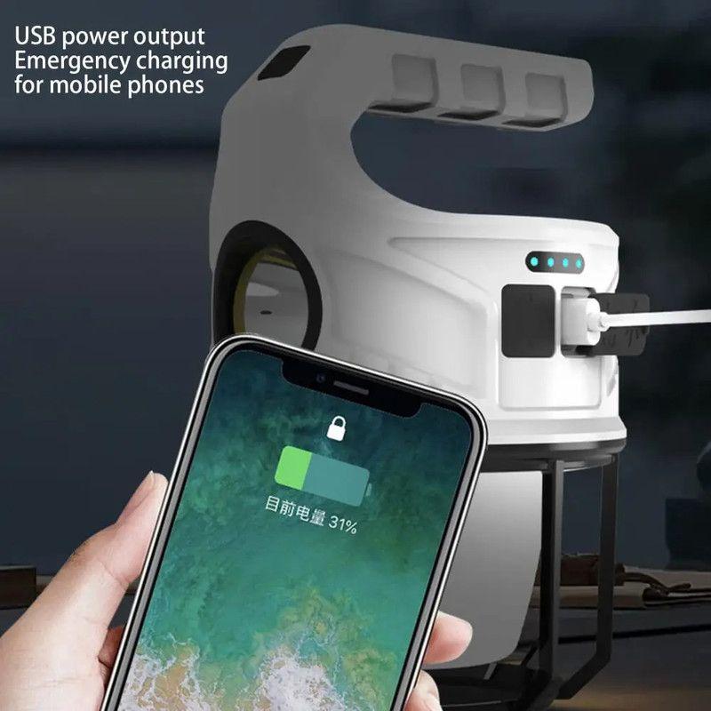 Linterna Impermeable Faro Delantero Usb Recargable Rondon-2