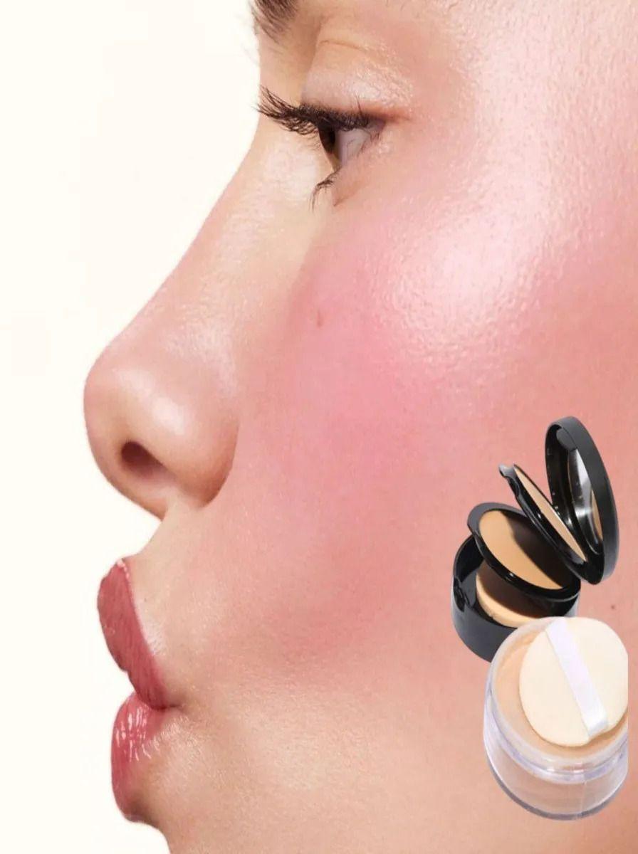 Pack 6 Polvo Compactos Facial 3 en 1 Mate Maquillaje Lau-4