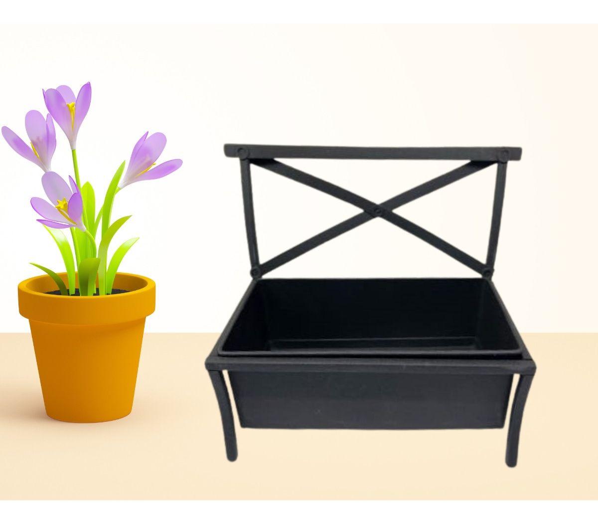 Repisa Porta Maceta Plantas Decorativas Hogar Lau-5