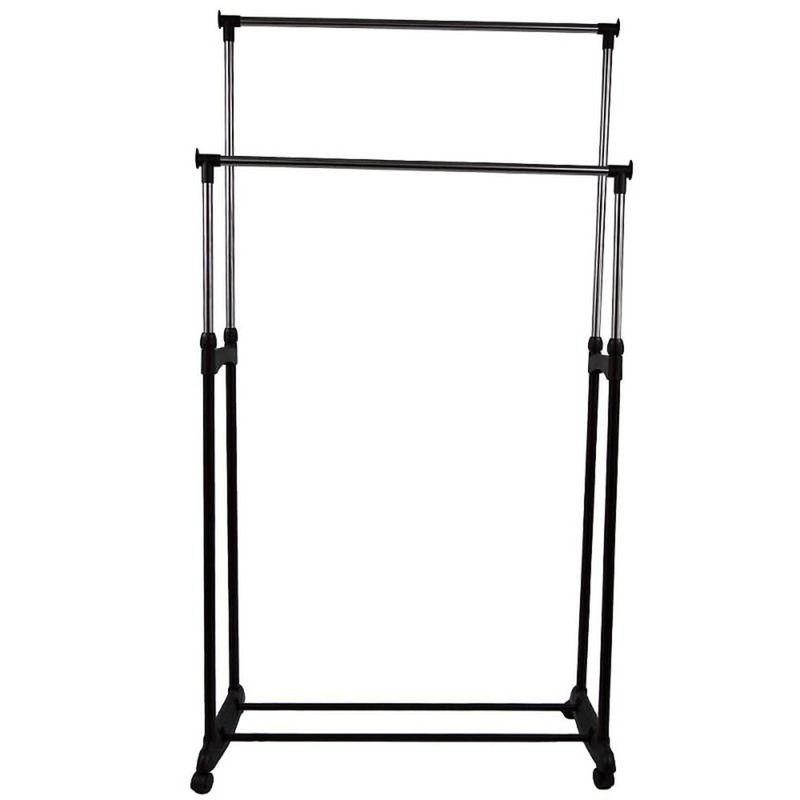 Perchero Ajustable Ropa Doble Diseño Elegante Sala Estar Jer-5