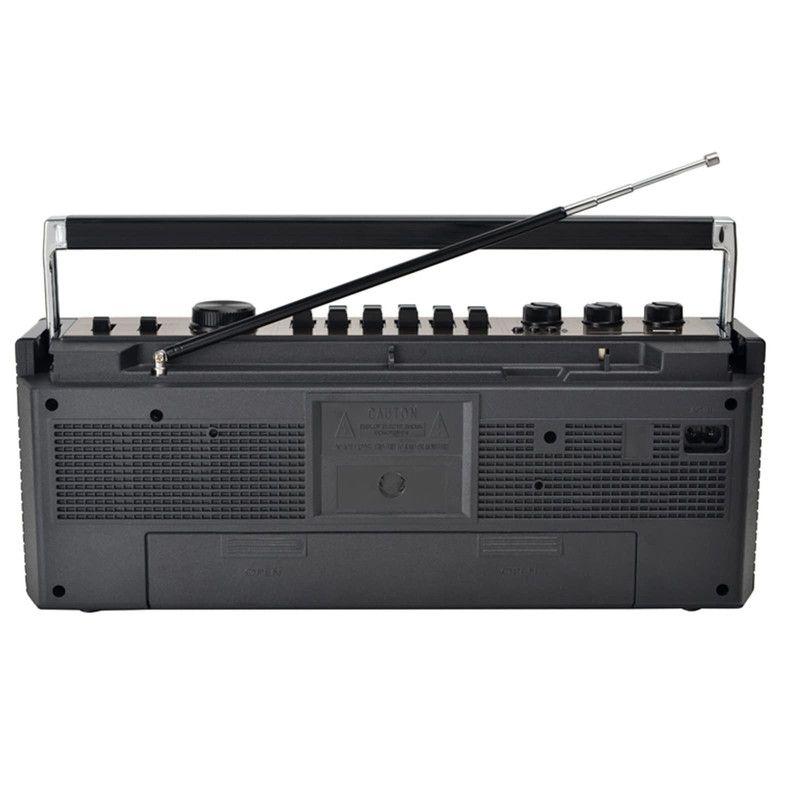 Parlante Portátil Altavoz Estéreo Retro Integrado Rondon-3