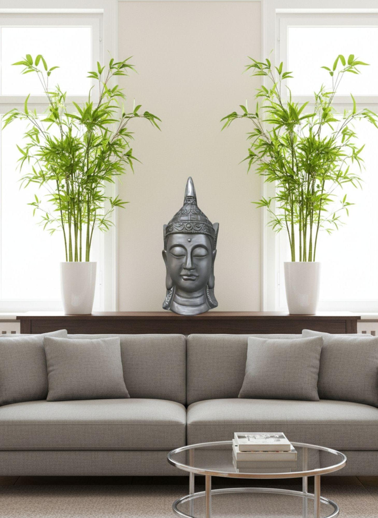 Figura Decorativa Cabeza Buda Estatua Adorno Hogar Jhn-4