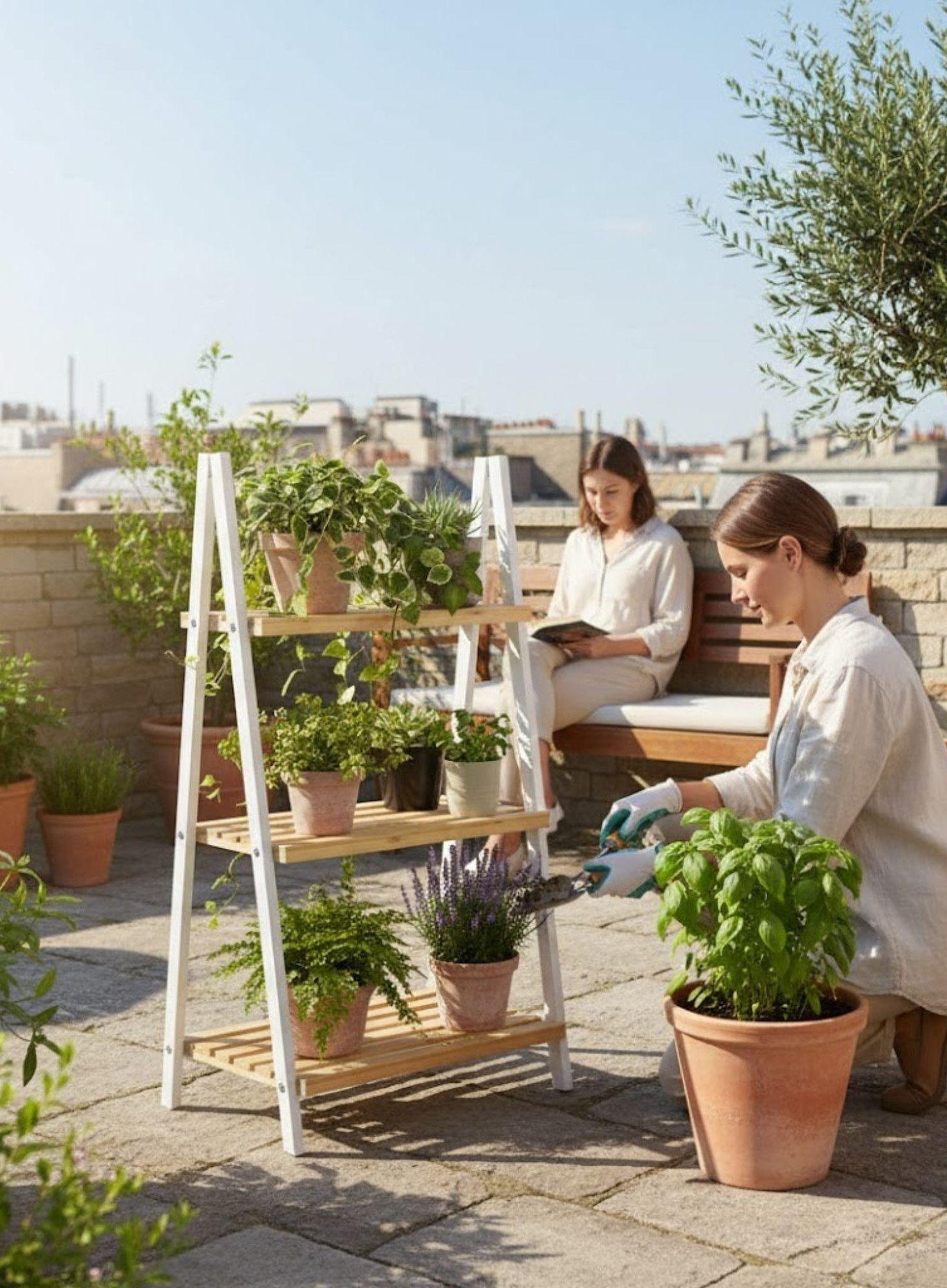 Estante Decorativo Organizador 3 Niveles Estilo Escalera Jhn-4