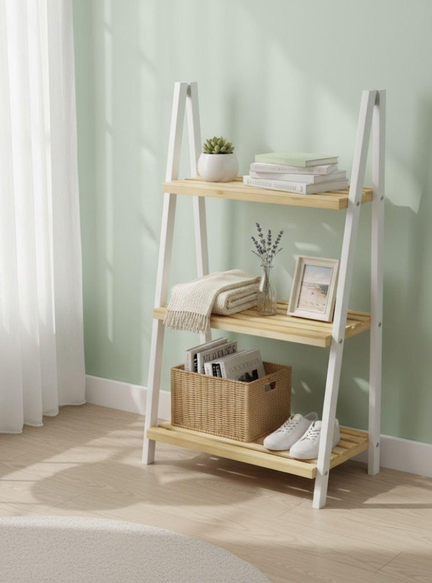 Estante Decorativo Organizador 3 Niveles Estilo Escalera Jhn-6