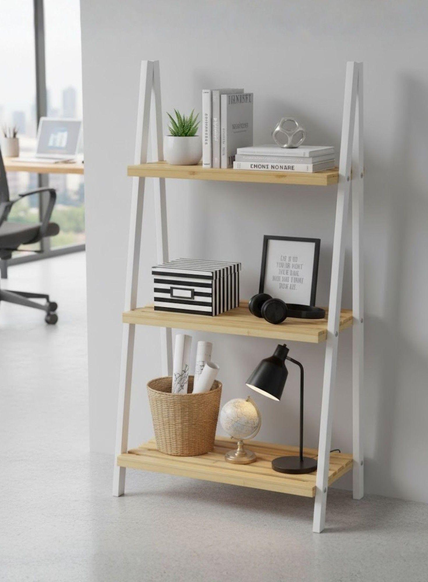 Estante Decorativo Organizador 3 Niveles Estilo Escalera Jhn-7