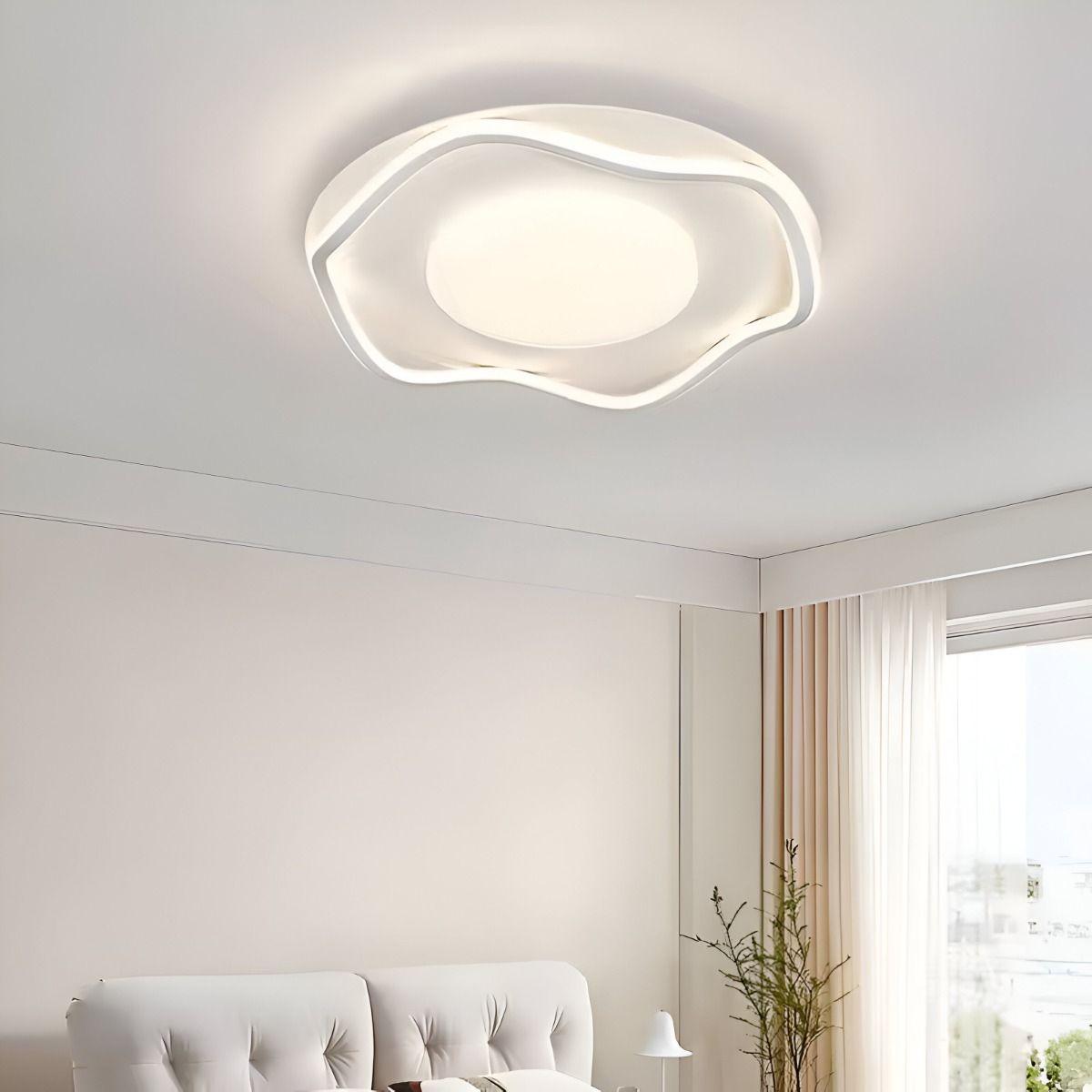 LÁMPARA DE TECHO LED Empotrada Minimalista Nórdica 3D-5