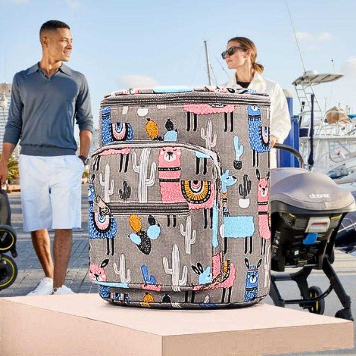 Mochila Maternal Multiusos Estilo Comodidad Bebé Mama Lau-2