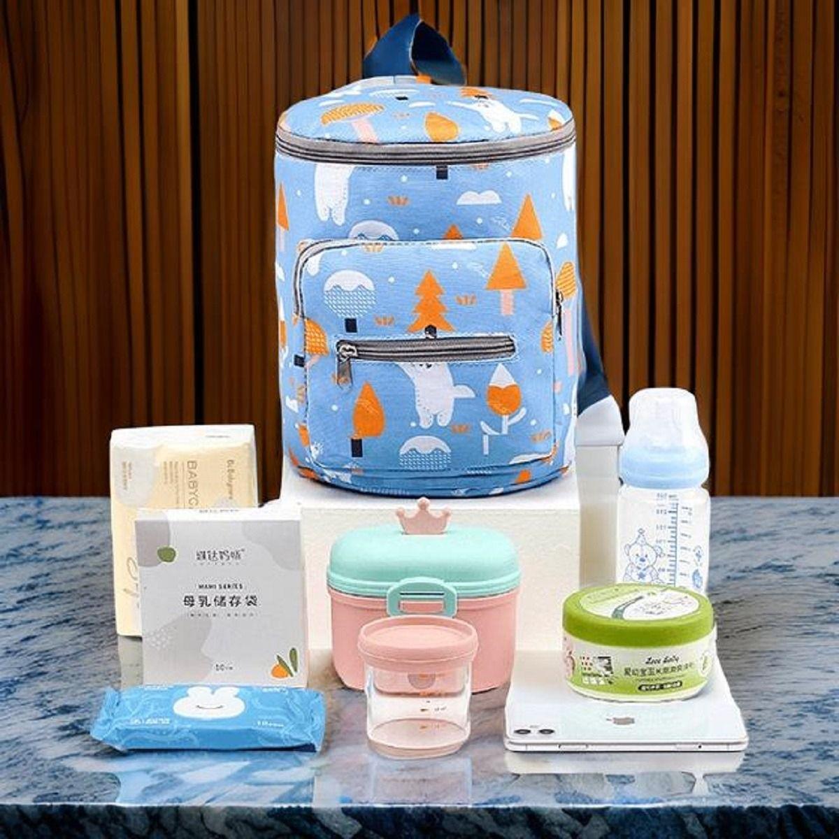 Mochila Maternal Multiusos Estilo Comodidad Bebé Mama Lau-7