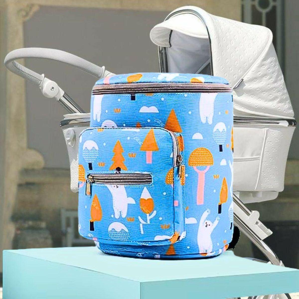 Mochila Maternal Multiusos Estilo Comodidad Bebé Mama Lau-9