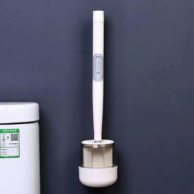 Cepillo Limpiador Baño Wc Sanitaria Dispensador Jabón Rondon-2