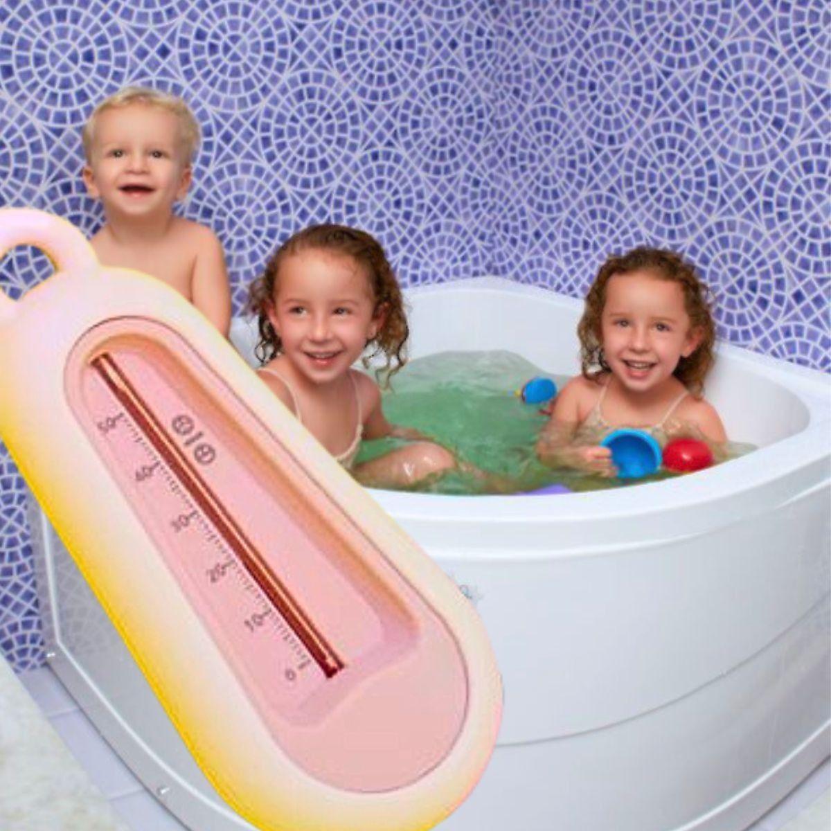 Set 3 Termometro Baño Bebes Temperatura Moderno Lau-5