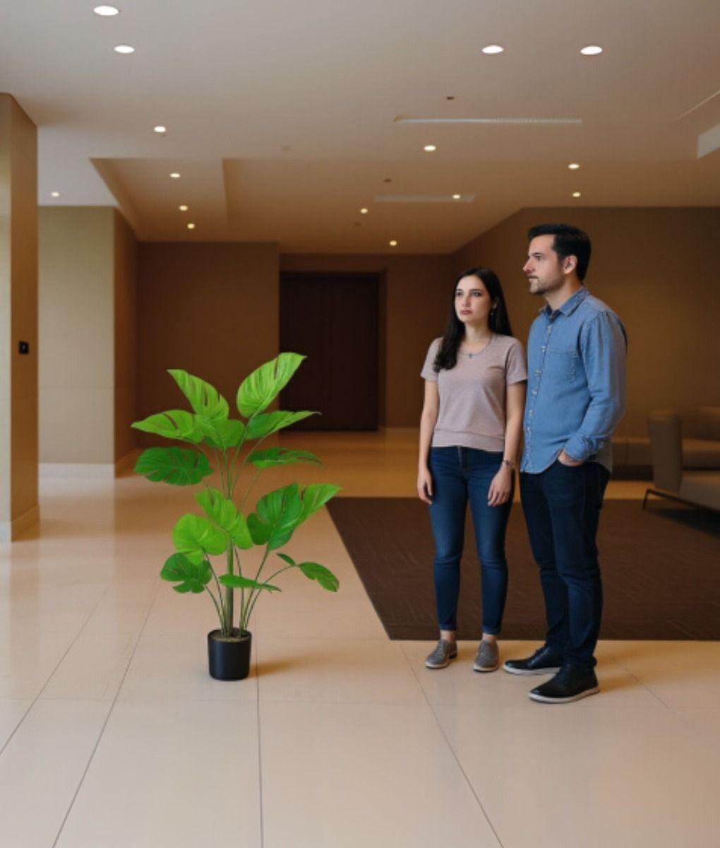 Planta Decorativa Artificial Moderna Interior Hogar Jhn-2