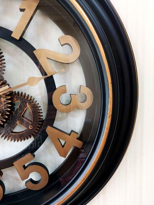 Reloj Pared Balanza Industrial Europeo Silencioso Rondon-8