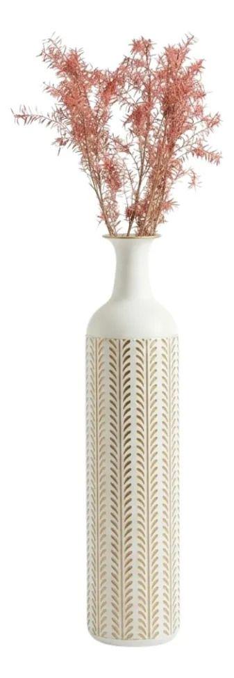 Florero Decorativo Piso Elegante Ramas Secas Flores ALJ-1