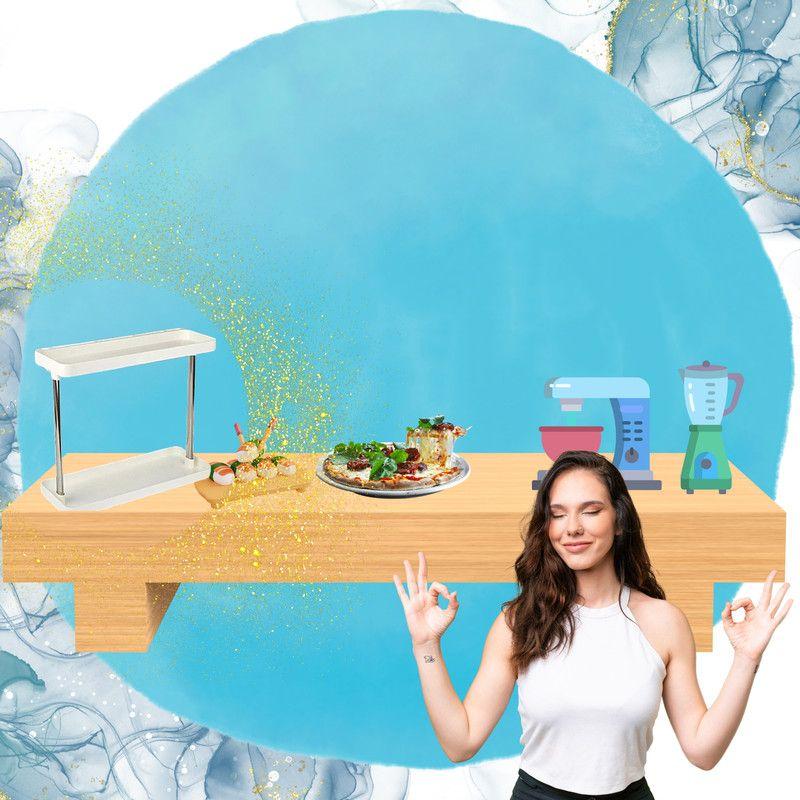 Organizador Condimentos Estante Multifuncional Rondon-5