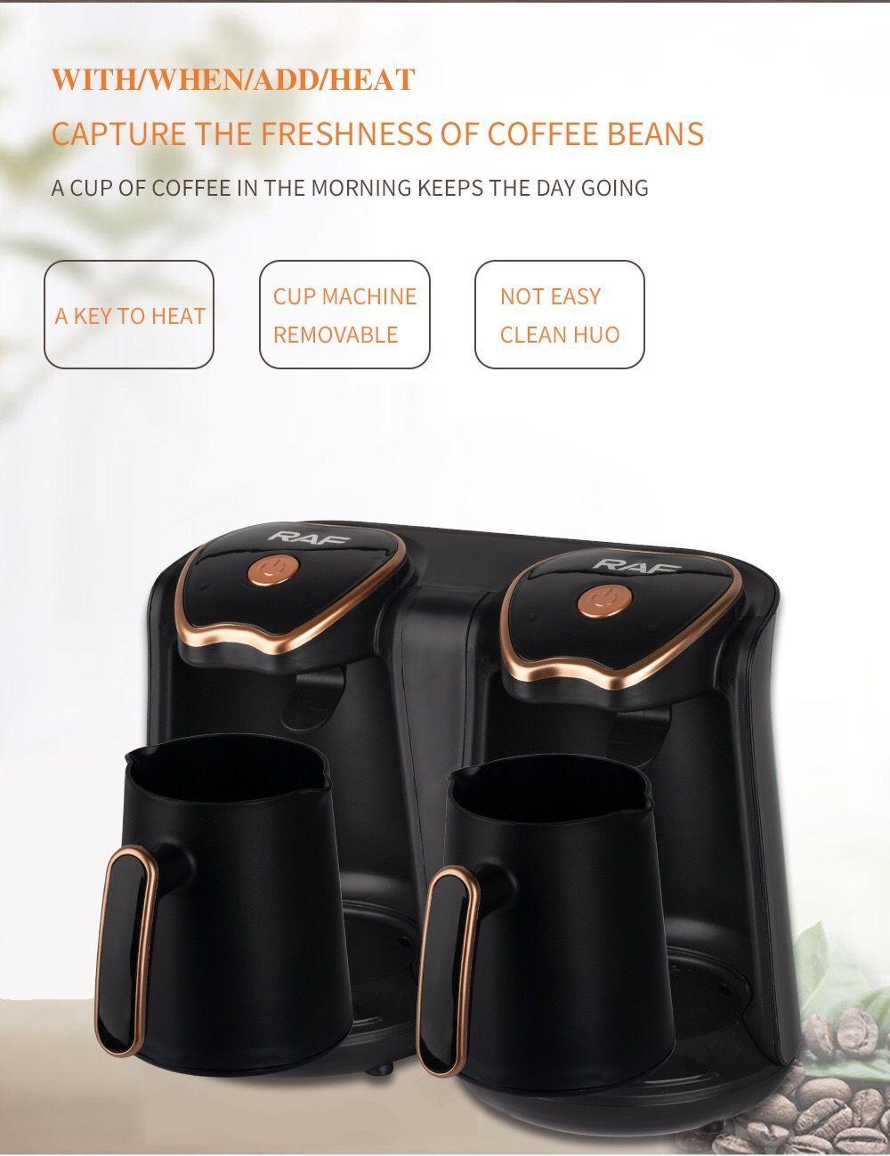 Cafetera Portátil Hogar Doble Rondon-7