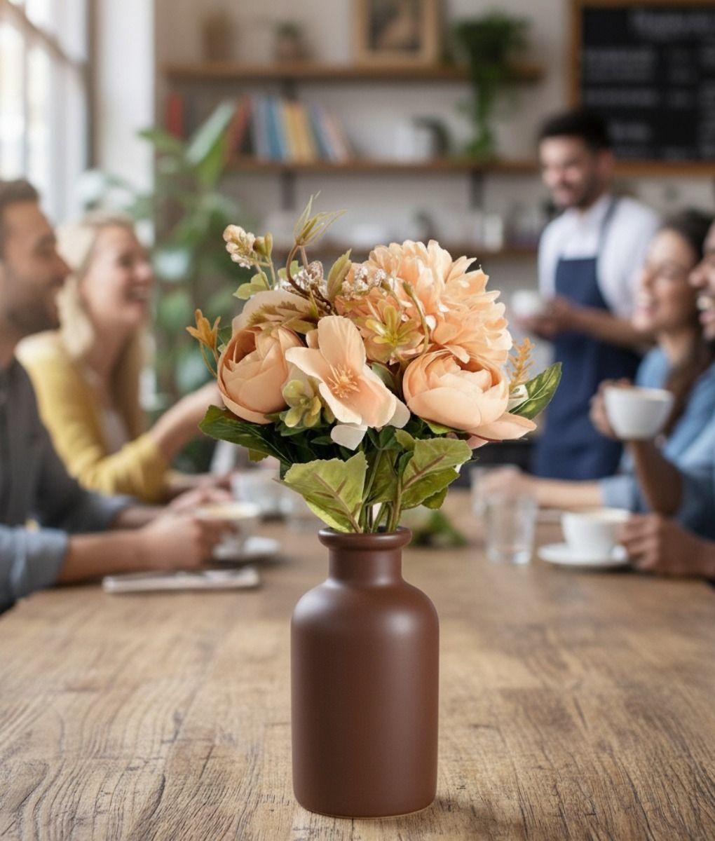 Set 3 Ramo Flores Artificiales Belleza Adorno Frescura Jhn-5