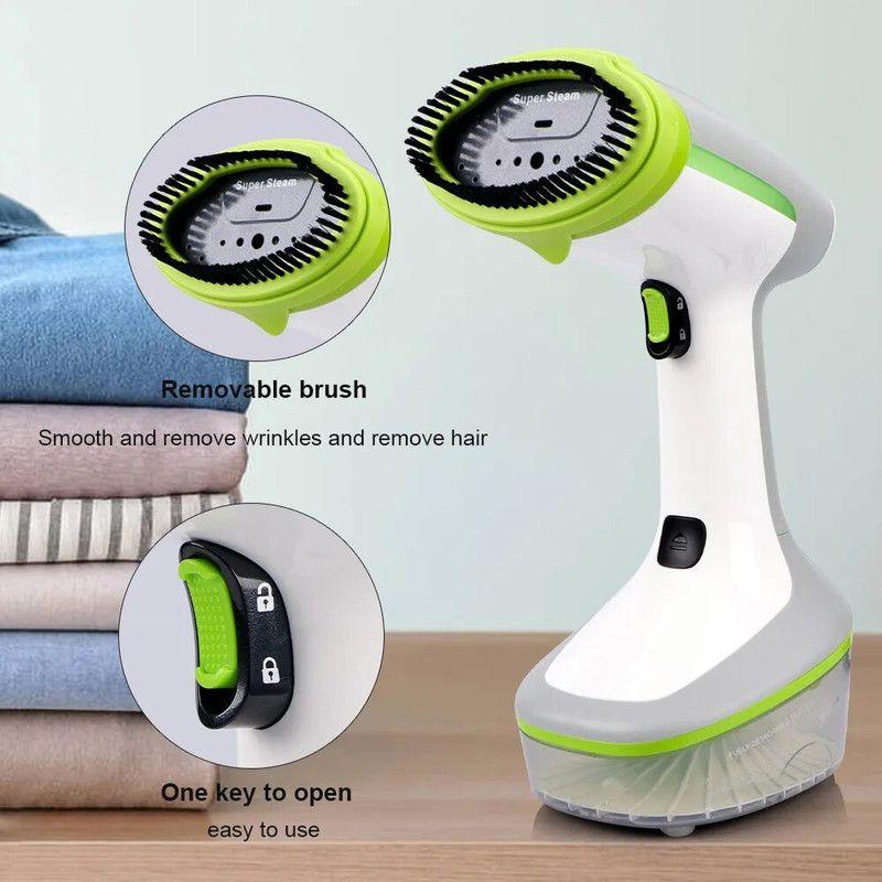 Plancha Vapor Ropa Mano Hogar Portátil Vertical Rondon-3