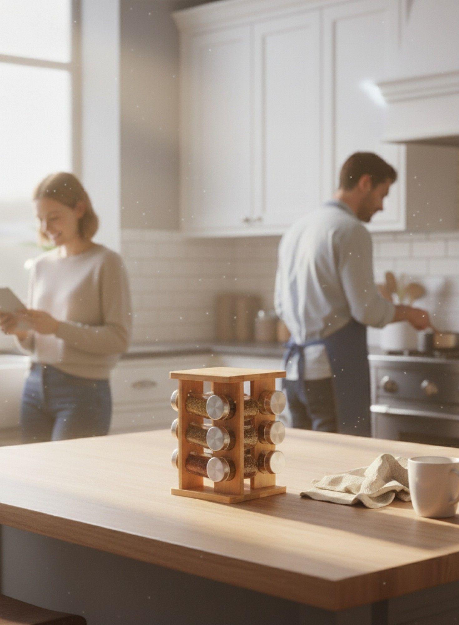 Especiero Organizador Decorativo Almacenamiento Elegante Jhn-2