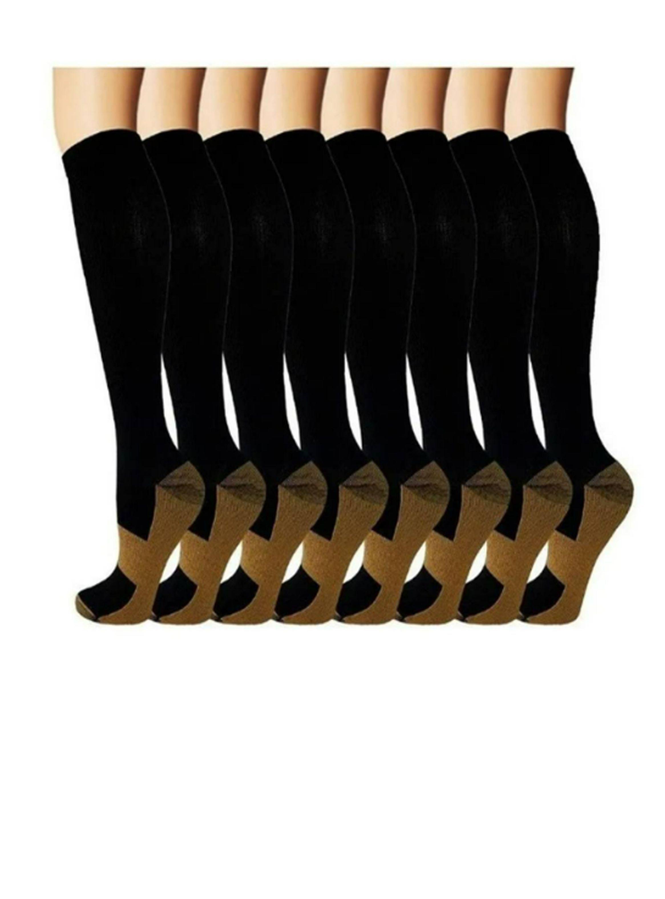Pack 6 Calcetines de Compresion con fusion de cobre-0