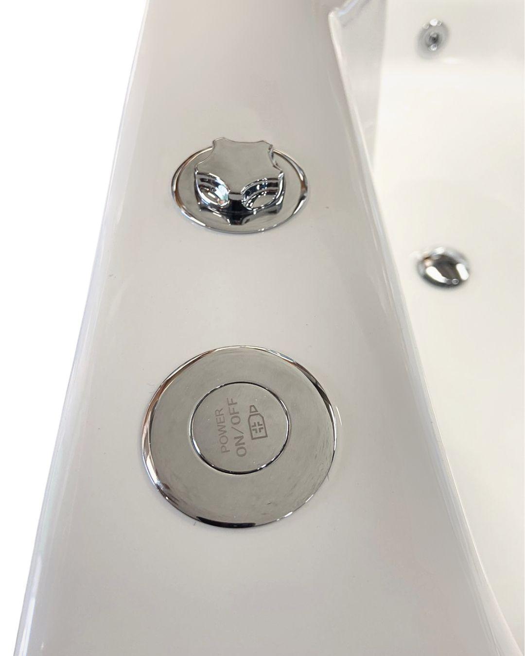 Tina de Hidromasaje Mainau - 170x80x45cm-2